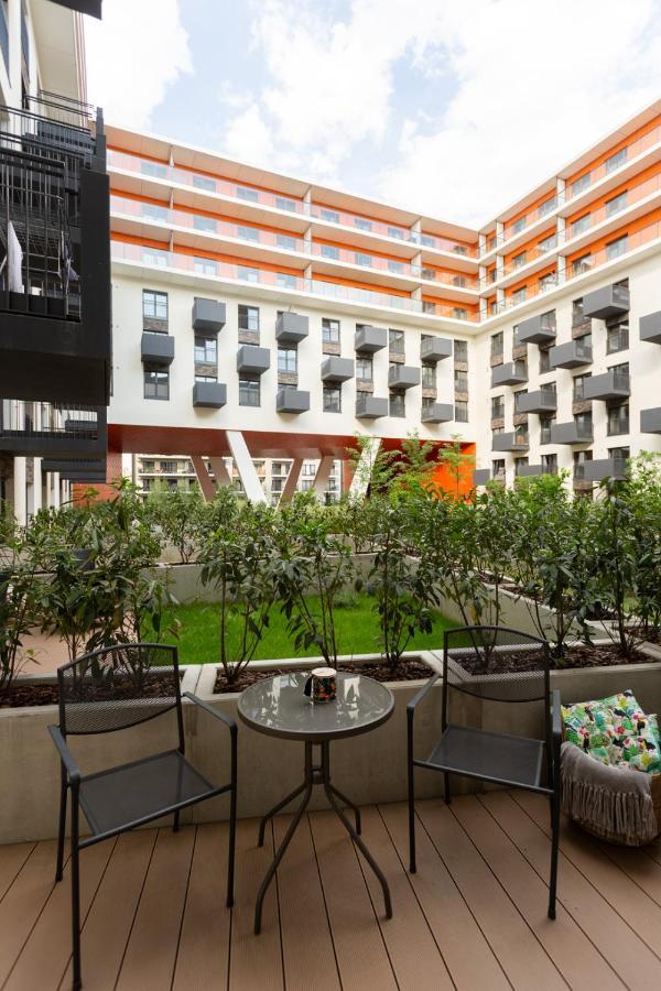 Luxurycity Apartment With Terrace Вроцлав Экстерьер фото
